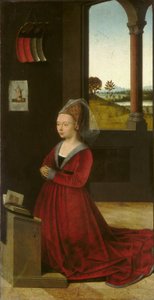 女性ドナーの肖像、1455年頃